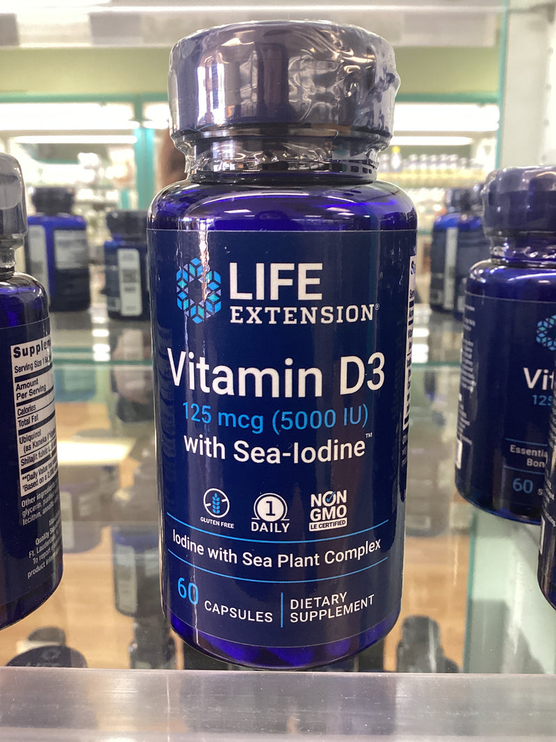 Vitamin D3 with Sea Iodine