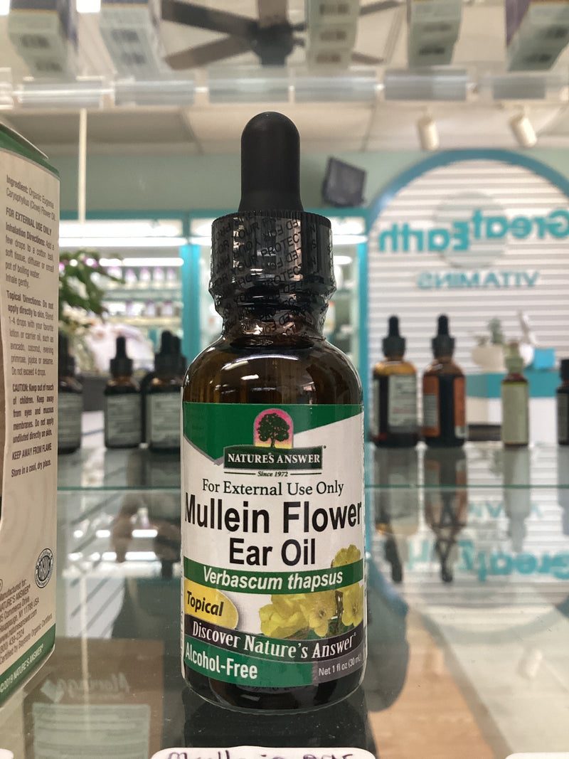 Mullein Flower Ear Oil