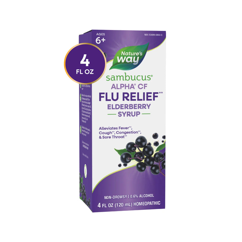 Sambucus Flu Relief Elderberry Syrup