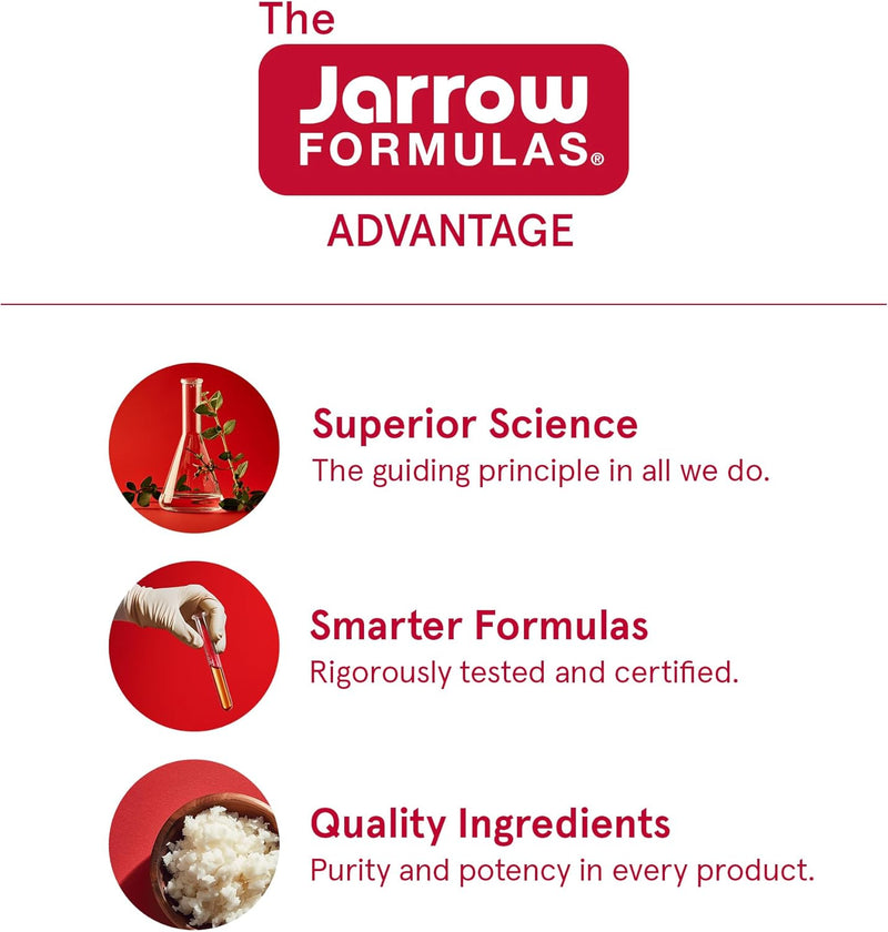 Jarrow Formulas Acetyl L-Carnitine 500 mg, Dietary Supplement, Amino Acid Support for Brain Health and Antioxidants, 60 Veggie Capsules, 60 Day Supply