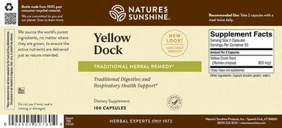 Yellow Dock Traditional bowel & digestive aid