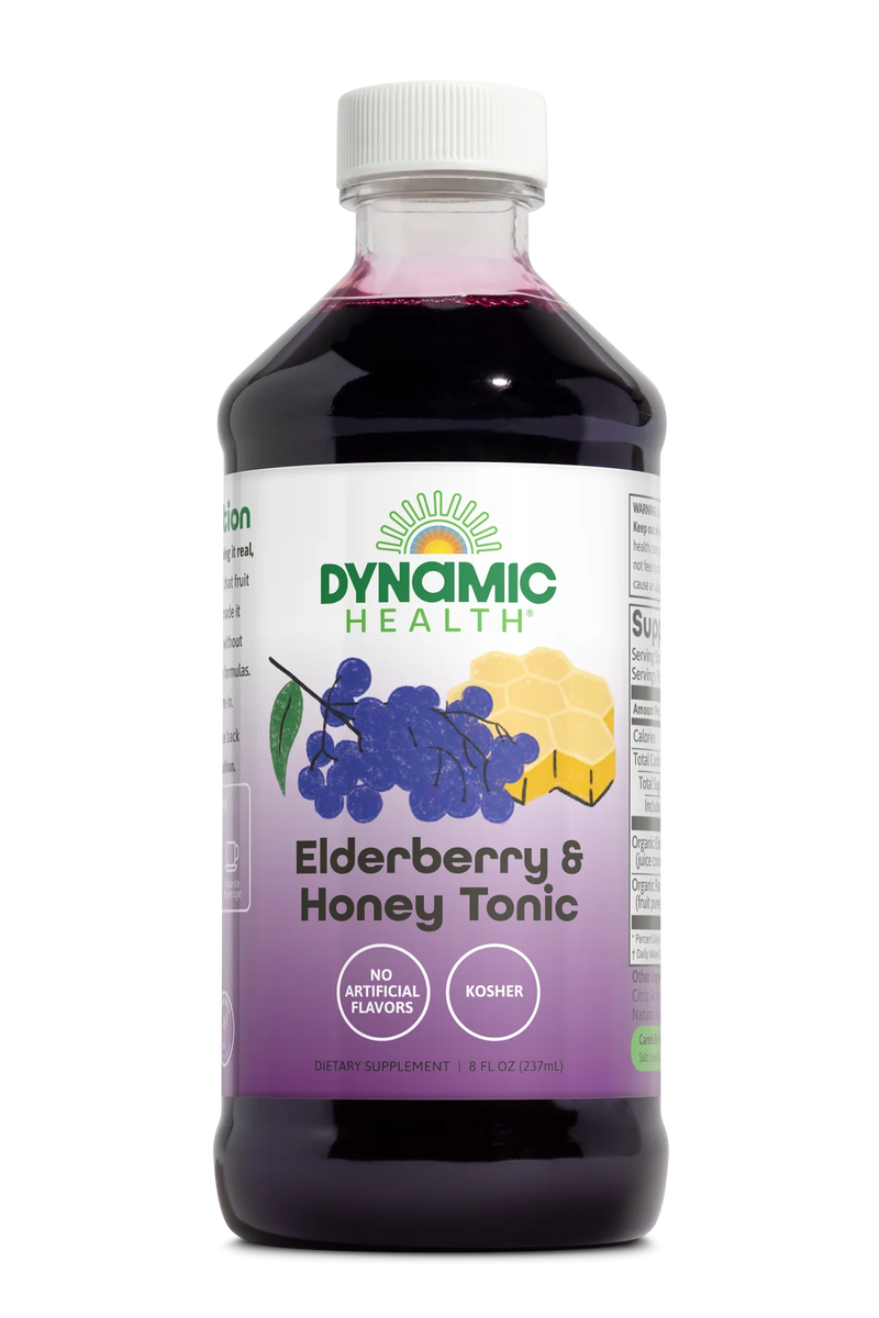 Elderberry & Honey Tonic 8-Fl-Oz-(236-mL)