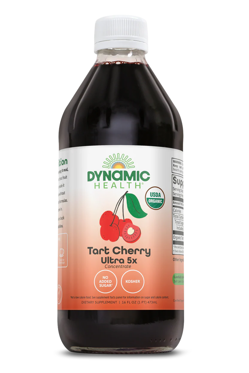 Tart Cherry Ultra 5X certified organic glass 16 oz