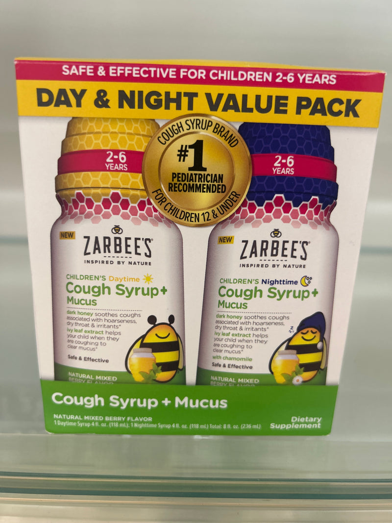 Zarbees Night and Day Cough Syrup