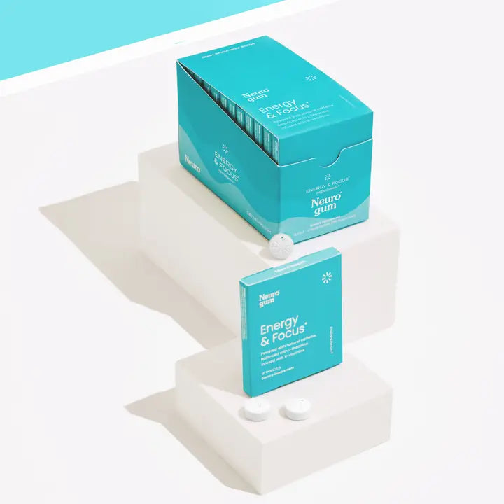 NEUROGUM ENERGY & FOCUS™ ATTENTION | COGNITION | PRODUCTIVITY