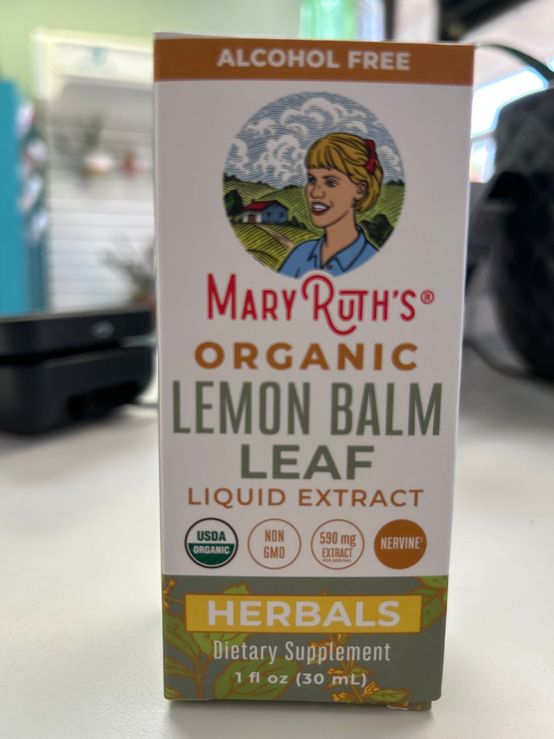Organic Lemon Balm Leaf Extract 1 fl oz