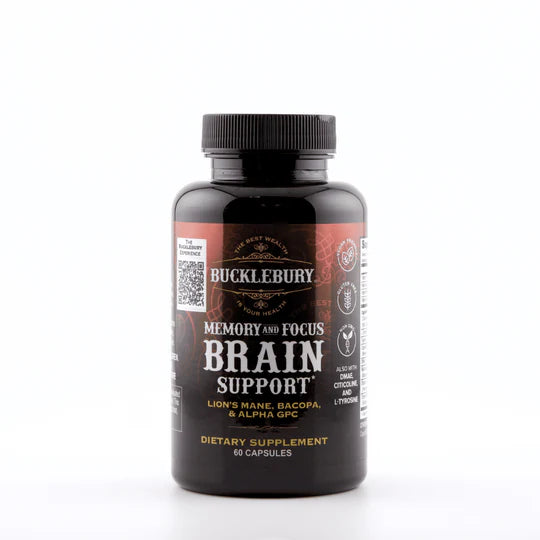 Bucklebury Memory and Focus Brain Support 60 Capsules