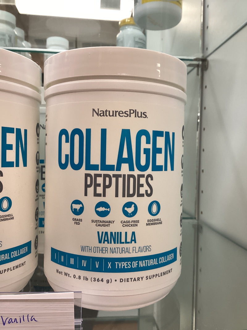Collagen peptides vanilla powder