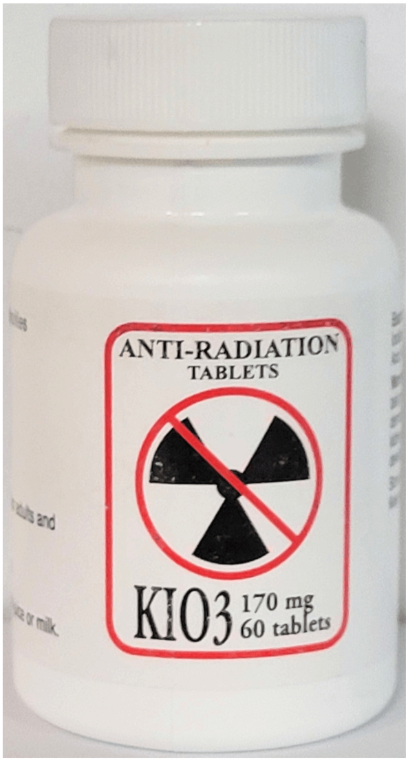 KIO3 POTASSIUM IODATE ANTI-RADIATION