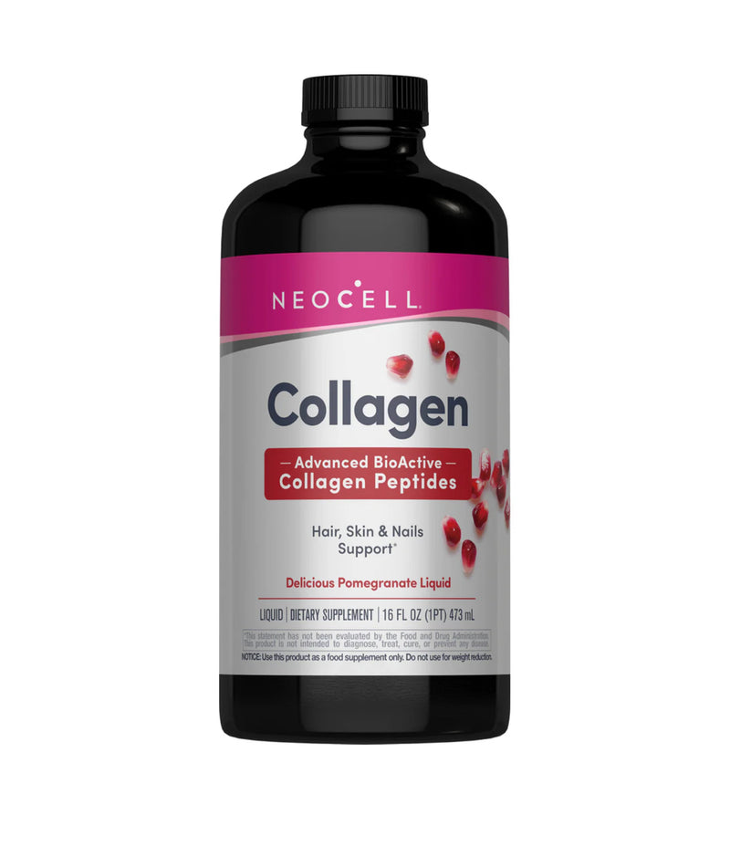 NEOCELL Collagen Liquid, 16 FL OZ Pomegranate Flavor
Clean, delicious taste