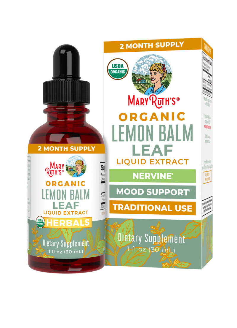 Organic Lemon Balm Leaf Extract 1 fl oz
