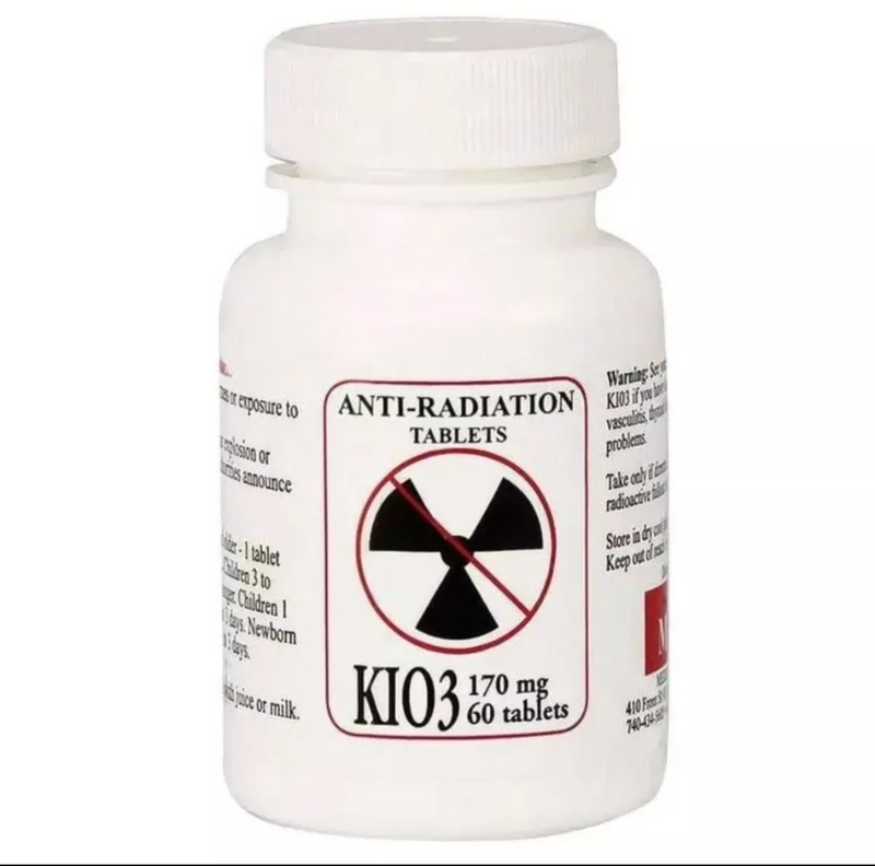KIO3 POTASSIUM IODATE ANTI-RADIATION
