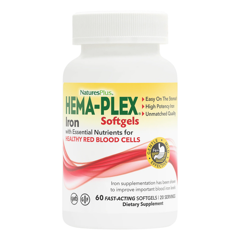 HEMA-PLEX® Iron 60 Softgels