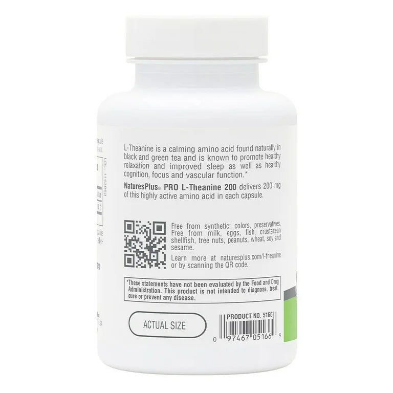 NaturesPlus PRO L-Theanine 60 cap