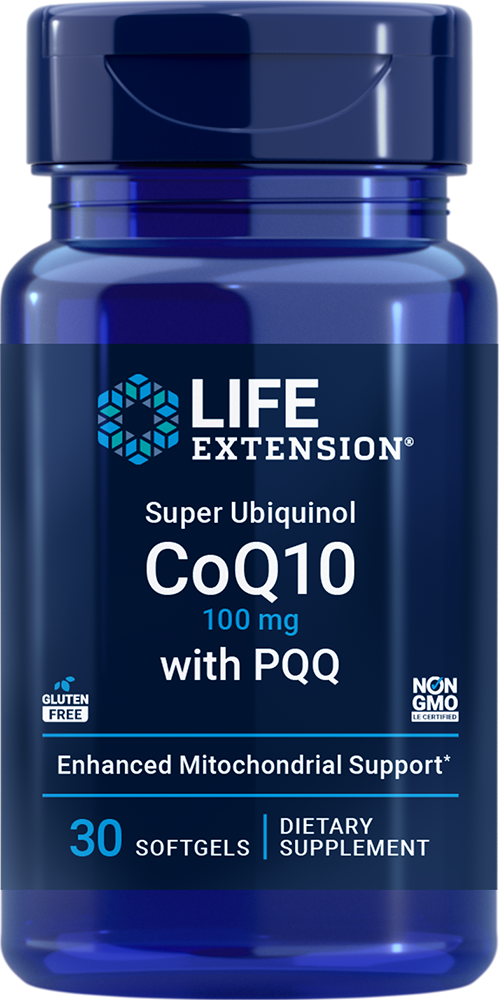 Super Ubiquinol CoQ10 with Enhanced Mitochondrial Support