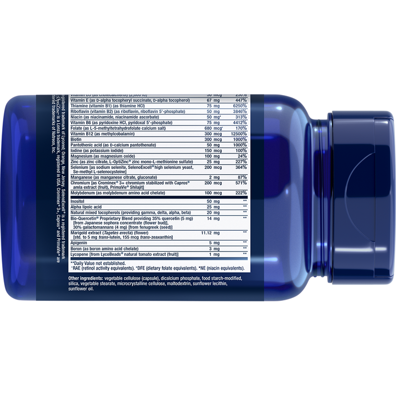 Two-Per-Day Multivitamin -Packed with over 25 vitamins, minerals & extracts, two-month supply