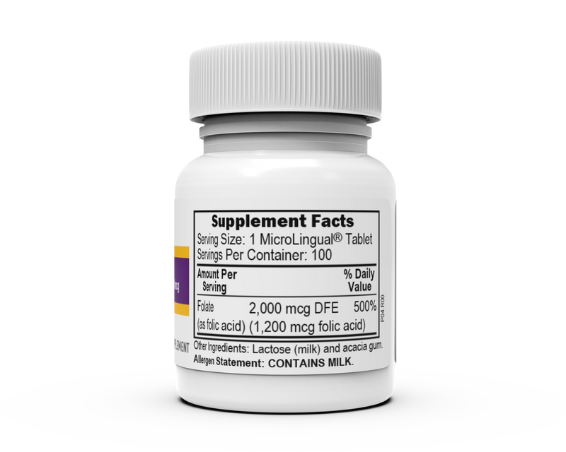 Folic Acid 1,200 mcg