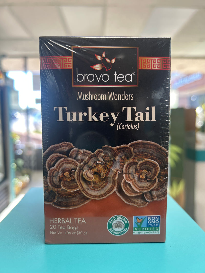 Turkey Tail Mushroom Tea SUPPORTS HEALTHY IMMUNE SYSTEM FUNCTION