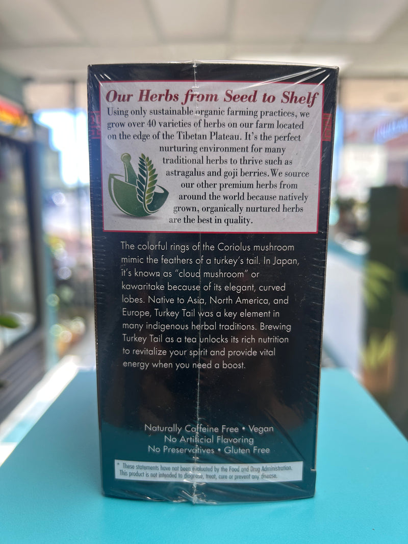 Turkey Tail Mushroom Tea SUPPORTS HEALTHY IMMUNE SYSTEM FUNCTION