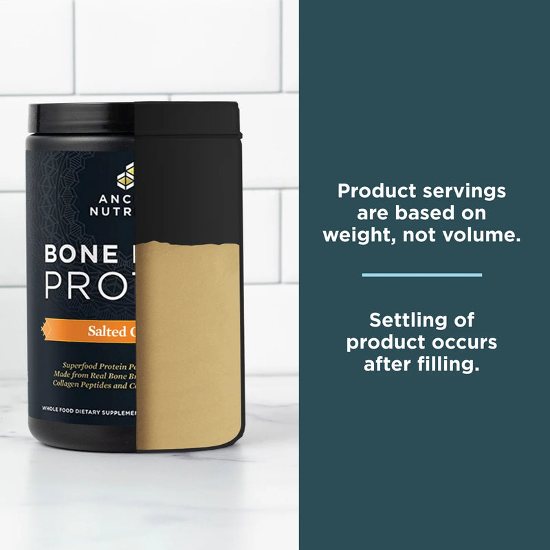 Bone Broth Protein Salted Caramel 20 grams per serving