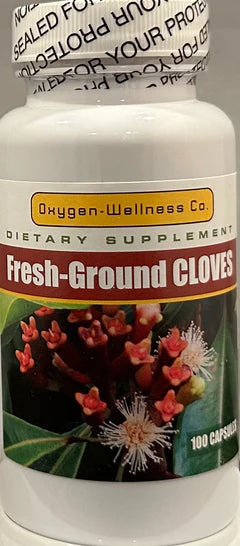 Oxygen-Wellness Co Fresh-Ground Cloves 100ct