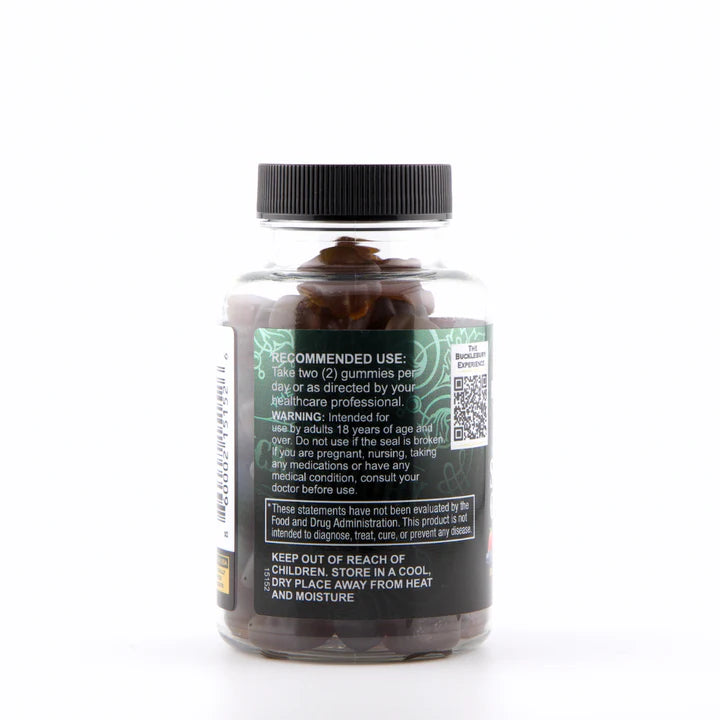 Bucklebury Wildcrafted Irish Sea Moss Gummies 60 Count