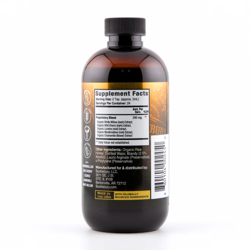 Bucklebury Soothing Syrup 8 oz.