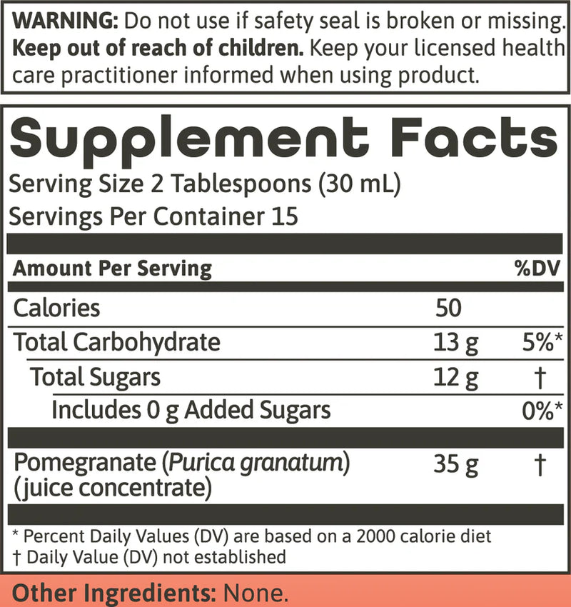 Pomegranate Concentrate 8-Fl-Oz-(236-ML) Juice Concentrate
