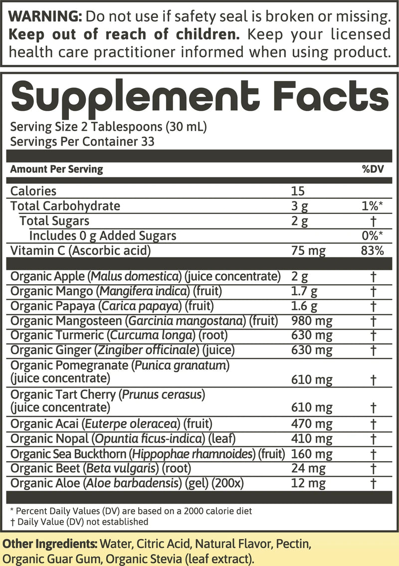 Nopal Juice Blend 33.8 oz