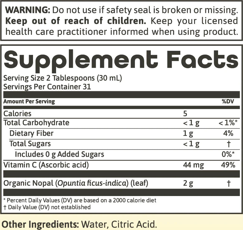 Nopal Gold 32-Fl-Oz-(946-mL) Pure-Juice