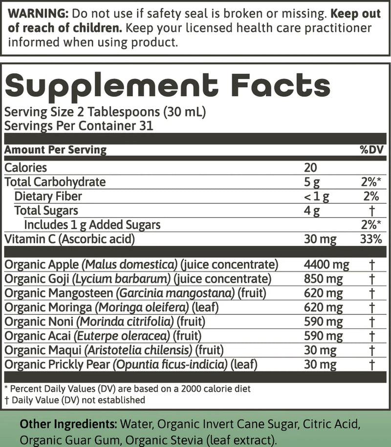 Moringa Juice 33.8-Fl-Oz-(1000mL)