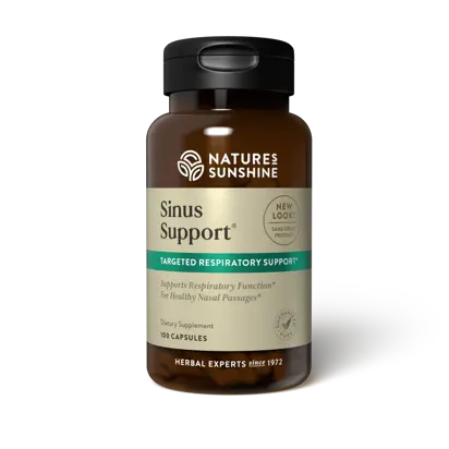 Sinus Support Supplement for Respiratory Aid Targeted respiratory support 100 Capsules