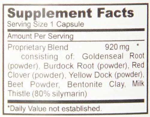 Amazing Herbs Detox Flush Detoxifier – 60 Capsules