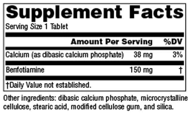 Benfotiamine by Source Naturals, Inc. - 30 Tablet