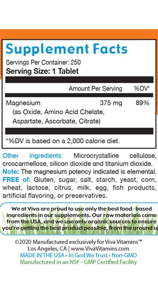 Super Magnesium 375 mg