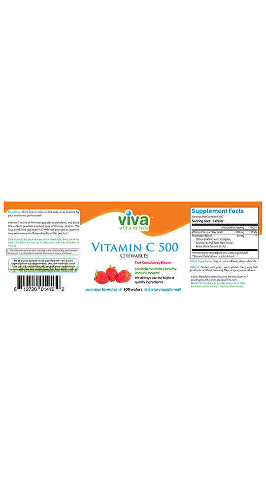 Vitamin C 500 (Chewables)