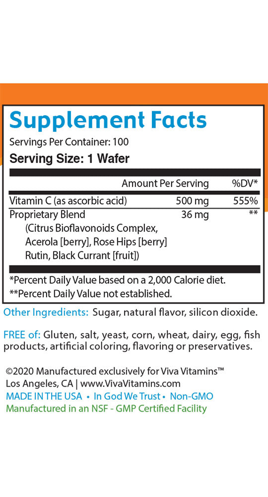 Vitamin C 500 (Chewables)