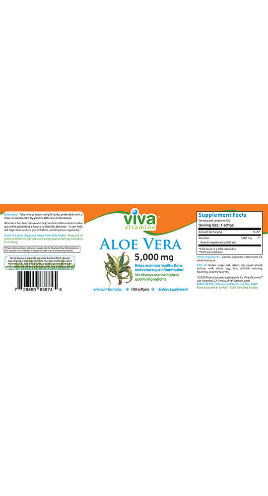 Aloe Vera 5,000mg