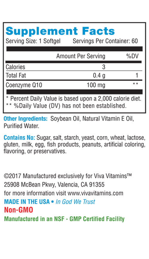 Coenzyme Q10- Ubiquinol