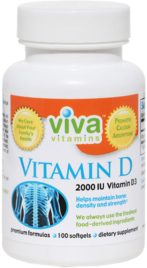 Vitamin D3 (2,000 IU)